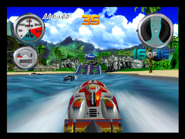Hydro Thunder (pal version) Screenshot 1